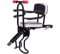 Pesoncarl Bike Seat for Kids Front Mounted Toddler Bike Seat Easy to Install with Back Rest, Foot Pedal, Quick Realease Attachment for Children 2-5 Years, Style1