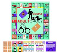 Pesoncarl Board Games, Couple Games For Date Paper Funny Adult Couples Night Board Games with Dares 2 Player Dating Bonding Couples Card Game for Night Clubs, Anniversary, Valentines