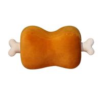 Pesoncarl Bone-in Meat Plush Bone Pillow with Arm Hole Funny Meat Desk Nap Pillow Stuffed Soft Throw Doll Separable Cuddle Doll Gift for Sleeping at the Office Room Decor