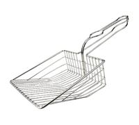 Pesoncarl Cat Litter Scoop Large & Heavy Duty Iron Litter Scoop with Ergonomic Handle Easy Wash Hollow-Out Poop Scooper for Home, Scoops