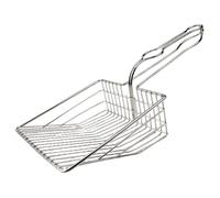 Pesoncarl Cat Litter Scoop Large & Heavy Duty Iron Litter Scoop with Ergonomic Handle Easy Wash Hollow-Out Poop Scooper for Home, Scoops