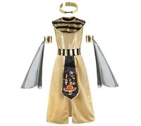 Pesoncarl Cleopatra Costume, Fancy Egyptian Costume Kids with Accessories for Cosplay Party, Halloween, Christmas, Festival Celebrations, Medium, Halloween 2025