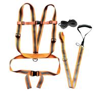 Pesoncarl Deer Drag Harness with Dragging Rope Practical Deer Dragging Harness with Reflective Strips & Adjustable Shoulder Straps Heavy Duty Hunting Gear for Hunters, sports