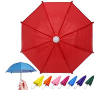 Pesoncarl Doll Umbrella, 8PCS Colorful Mini Umbrellas for Decorations, Dollhouse Accessories for 18 Inch Doll Party Favour