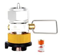 Pesoncarl Gas Canister Refill Adapter Camping Gas Saver Gas Canister Convertor Shifter Valve Outdoor for Nozzle Bottle Butane Gas Cartridge 3PCS, Butane Gas Refill
