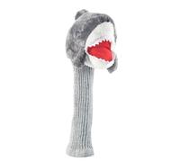 Pesoncarl Golf Club Head Cover, Shark-Shaped Golf Club Covers, 16x9.5in Head Covers, Protective Decorative Plush Driver Cover, Gifts, sports