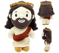 Pesoncarl Jesus Plush Doll, 11 Inch Cute Soft Jesus Stuffed Doll, Religious Christian Toys for Christian Church Party Favors Christmas