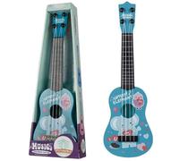 Pesoncarl Kids Ukulele Cartoon Style 16inch 4-String Toddler Ukelele for Beginner Tunable Ergonomic Early Educational ABS Kids Guitar, Gifts for, Elephant Pattern, Toys
