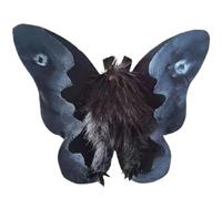 Pesoncarl Mothman Plush, Moth Plush Doll with Bright Red Eye, Creepy Moth Stuffed Animal, Goth for Halloween, KTV, Haunted House Gothic Lovers, Halloween 2025