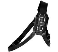 Pesoncarl Sword Belt Black Adjustable Sheath Leather Sword Frog for Man & Woman Viking Renaissance Warrior Medieval Costume Men for Dress Up Cosplay Party, Toys