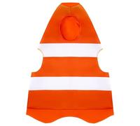 Pesoncarl Traffic Cone Costume Funny Orange Halloween Costumes for Kids Cosplay Party Suitable for Kids with a Height of 49.2-57.1 Party Favour
