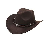 Pesoncarl Western Hats, Western Style Kids Boys Girls Cowboy Hat Cowgirl Cap Decorations for Halloween Christmas Birthday Masquerade Party