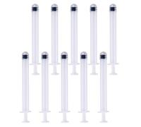 Pessary Applicators for Women, 10 PCS Disposable Vaginal Applicators Individual Smooth Syringes for Lubricants Gels and Creams Portable Feminine Care Supplository Injectors