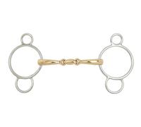 Pessoa bit for double-jointed horses BR Equitation Soft Contact