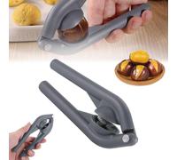 Pessrrtewg Chestnut Open Clip,Cross Chestnut Cutter Tool,Stainless Steel Chestnut Cutter Chestnut Opener,Protable Multifunction Nutcracker Chestnut Open Clip,Nut Crackers for Nut Walnut Pecan
