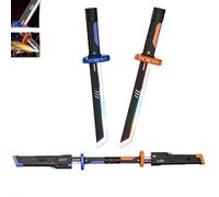 Pessrrtewg Sparkblade Sword with Sparks,Spark Swords with Light Sound Spark,Halloween Costume Light Sword for Cosplay,and Display1