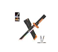 Pessrrtewg Sparkblade Sword with Sparks,Spark Swords with Light Sound Spark,Halloween Costume Light Sword for Cosplay,and Display1