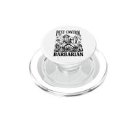 Pest Control Barbarian Funny Rodent Insect Bug Exterminator PopSockets PopGrip for MagSafe