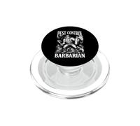 Pest Control Barbarian Funny Rodent Insect Bug Exterminator PopSockets PopGrip for MagSafe