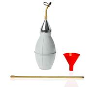 Pest Control Duster with 12" Brass Extension - Bug Duster Evenly Dispenses Pesticide to Kill Bugs & Pests