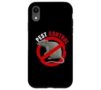 Pest Control Mouse Rat Stop Sign Deratization Case for iPhone XR