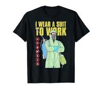 Pest Control Technician I Wear A Suit to Work Exterminator Value Graphic T-Shirt