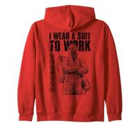 Pest Control Technician I Wear A Suit To Work Exterminator Zip Hoodie