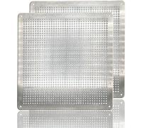 Pest Control Worldwide Air Brick Cover for Proofing-Rat Prevention Air Vent Cover Aluminium Alloy Cover to Stop Rodents & pests Entering Property-for Internal or External use (Pack of 2, 250 x 250mm)