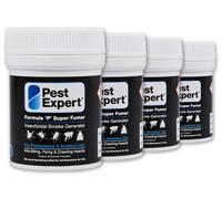 Pest Expert Cluster Fly Killer Super Fumer Fly Killer Smoke Bomb - Max Strength, Fast Acting (4 x 11g)