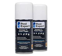 Pest Expert Formula ‘P+’ Food Moth Killer Fogger 2 x 150ml (HSE approved and tested - professional strength product)
