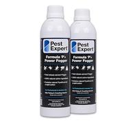 Pest Expert Formula 'P+' XL Flea Killing Power Fogger 2 x 530ml - Fast Acting Maximum Strength