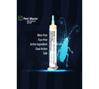 Pest Master Cockroach Gel Bait - Non-Repellent, Indoor/Outdoor Use, Rapid Control Across Species, 30g Syringes