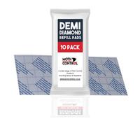 Pest O One Demi Diamond Clothes Moth Trap Refills (10 Pack) Pheromone Glue Pads For Monitoring Moth Activity In Wardrobes