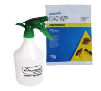 Pest O One Digrain C40 Wp (Ficam Alternative) Wasps Fleas Bedbugs & Cockroaches Killer Kit