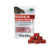 Pest O One Rat Poisoning Blocks Wax Block Bait Mouse Bait Block Single Feed Rodent Killer Fast Acting Pack Of 1 (Rodex Oktablock-Ll - 300G)