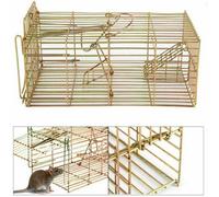 Pest O One Rat Trap Heavy Duty Reusable Metal Humane Live Multi Catch Mouse Trap Rodent Bait Vermin Rodent Indoor Outdoor & In Garden Use