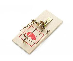 PEST POLICE 8pk Traps | Durable Wood for Protecting Your Home Suitable for Larger violations | Includes Pest Control eBook