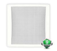 Pest Proofing Air Brick Cover By Mousemesh-Original-Large White 255mm(W) X 255mm(H) Fully Airflow Tested & Flame Retardant.