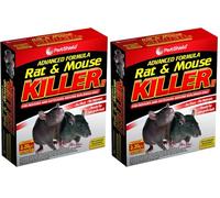 Pest Shield Rat & Mouse Killer Advanced Formula 2x20g (Pack of 2)