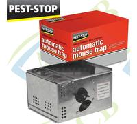 Pest Stop Automatic Metal Mouse Trap (holds up to 15 mice) Rodent Humane Catch