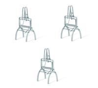 Pest-Stop Claw Mole Trap - Humanely Traps Moles - Powerful Jaws - Long Handle - Robust - Rust Resistant - Reusable - Pack of 3