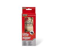 Pest-Stop Little Nipper Rat Trap - Classic Wooden Snap Trap - Durable & Reusable - Effective Rodent Control for Home, Garden, and Office - Single Box