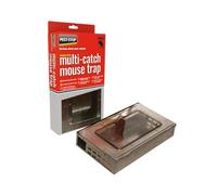 Pest-Stop Multicatch Humane Mouse Trap - High Capacity Metal Trap For Safe Rodent Control