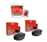 Pest-Stop Rat Killer Wax Blocks & Bait Station Bundle