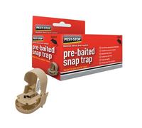 Pest-Stop Systems Pre-Baited Mouse Snap Trap For Effective Rodent Control