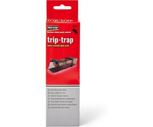 Pest-Stop Trip-Trap for Indoors - Durable Reusable Snap Rats Trap for Rodent Co