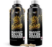 Pest X Pro Shard Maggot Killer Dust 250g (2 Pack) - Natural Diatomaceous Earth Formula - Maggot Killer for Wheelie Bins - Kills Eggs, Larvae and Flies - No Spray, No Odour, Fast-Acting Bin Treatment