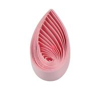 Pestal Pink Tone Quilling Paper Strips 10mm Quilling Strips for Crafts Single Color Origami Paper Strips 0.4inch 120pcs Length 21inch Paper Filigree Strips (Hot Pink No.45)