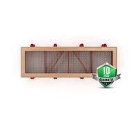 Pestbrick - The Smart - Pest Proofing Combination Air Brick Vent By Mousemesh - Buff 215mm(W) X 80mm(H) X 68mm(D)