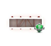 Pestbrick - The Smart - Pest Proofing Combination Air Brick Vent By Mousemesh - White 215mm(W) X 80mm(H) X 68mm(D)